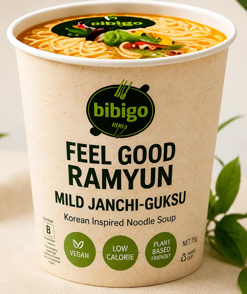 The Ramyun, Reinvented product system begins with an approachable mild base that consumers customise to their preferred heat level.